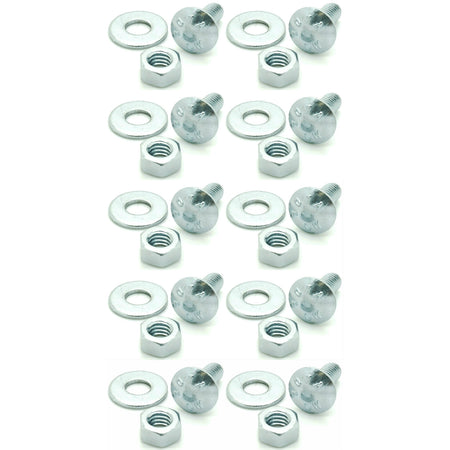 1/4-20 x 3/4" Carriage Bolts