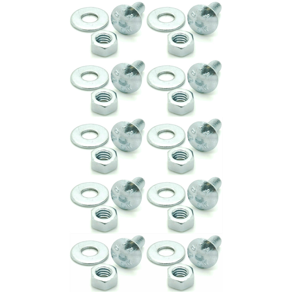 1/4-20 x 3/4" Carriage Bolts