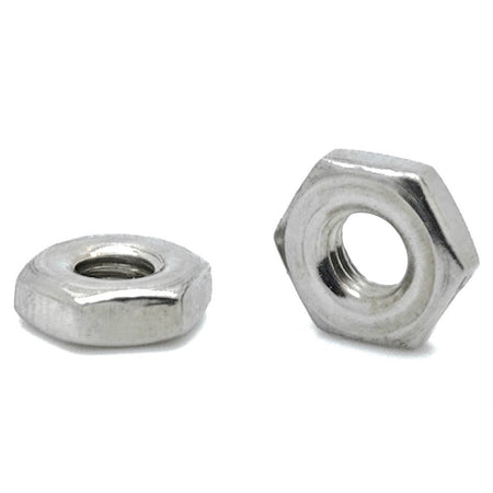 10-32 SAE 304 Stainless Steel Machine Screw Hex Nuts