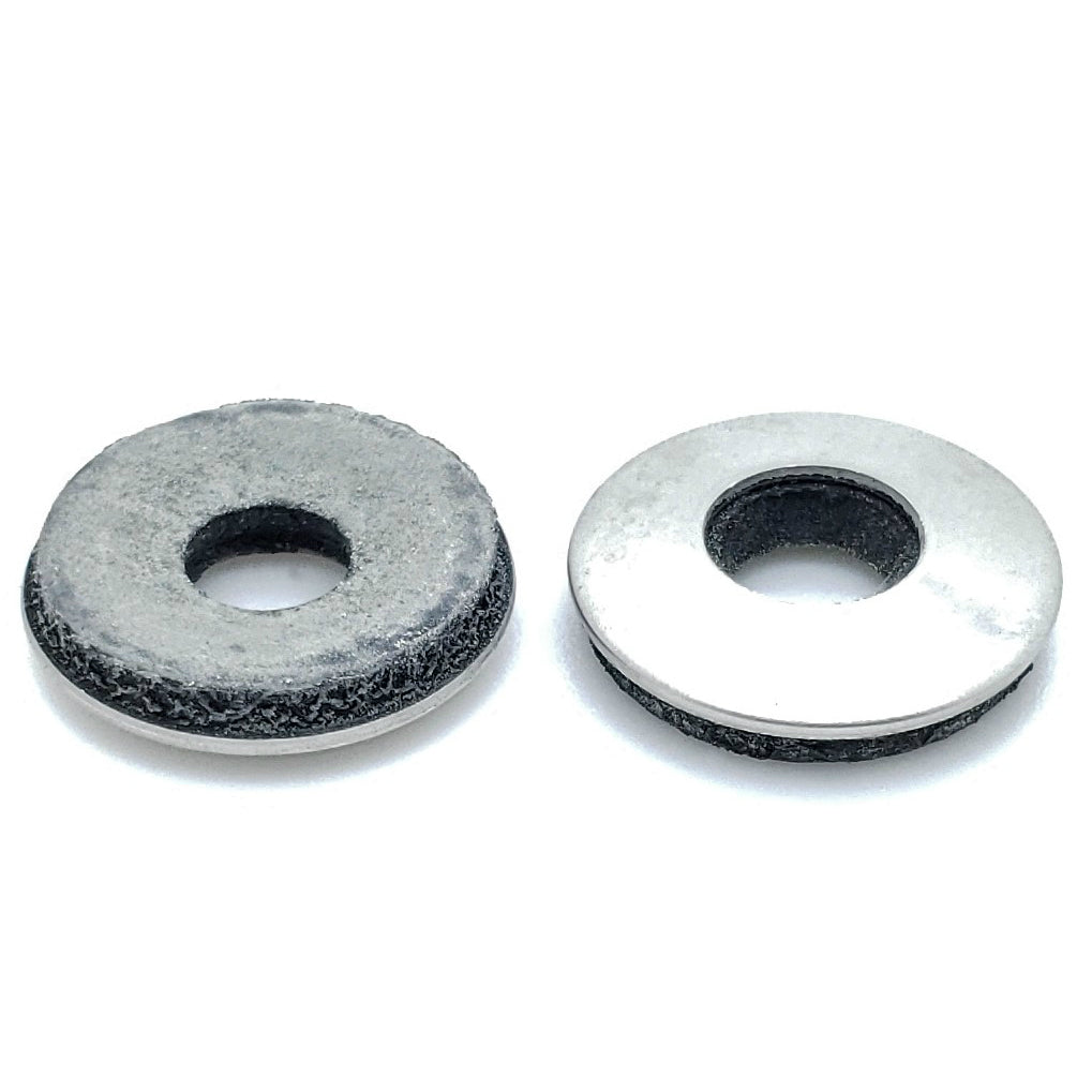 100 Qty #12 Stainless Steel EPDM Bonded Sealing Neoprene Rubber Washers (BCP639)