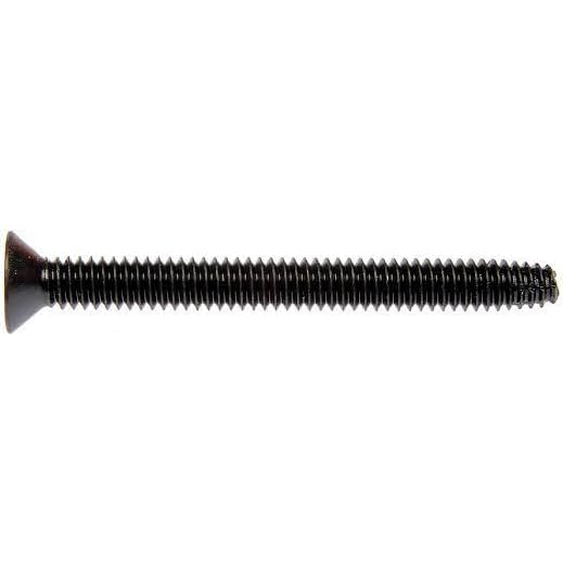 100 Qty 1/4-20 x 2-1/2" Flat Head Thread Cutting Floor Board Trailer Deck Screws | Black Phosphate | T30 Star Drive | Type F (BCP1221)