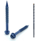 100 Qty 1/4" x 2-1/4" Hex Head Diamond Tip Concrete Screws To Anchor Masonry, Block & Brick (BCP500)