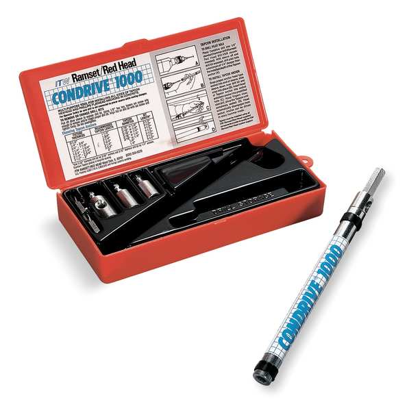Capcon Tools Condrive 1000 Multi-Purpose Tool for Installing Tapcon Hex Head & Phil ...