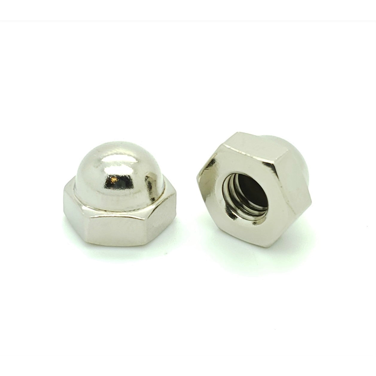 Hillman #6-32 Stainless Steel Cap Nuts one_size | 126886 Hillman #6-32 Stainless Steel Cap Nuts one_size | 126886