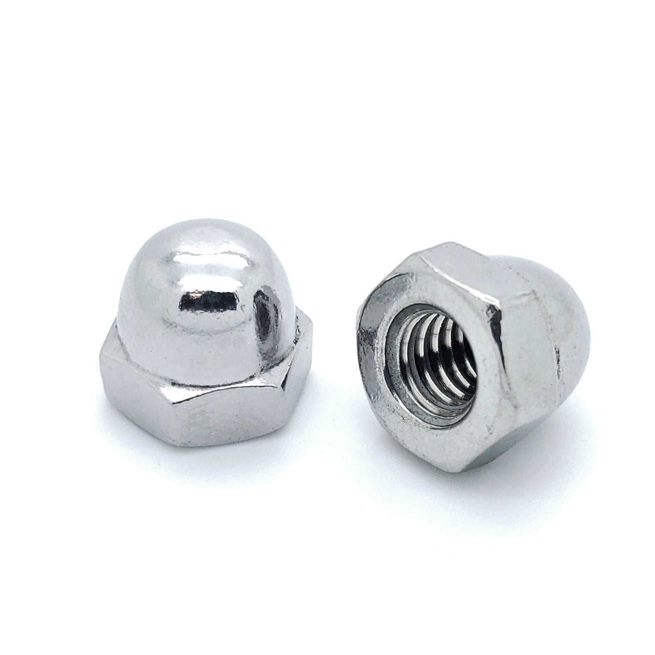 #10-32 Stainless Steel Acorn Hex Cap Nuts, 25 Qty (BCP591)
