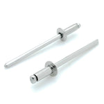 1000 Qty Aluminum Blind Rivets Bulk (#4-3) 1/8" Diameter x 3/16" Grip (BCP460)