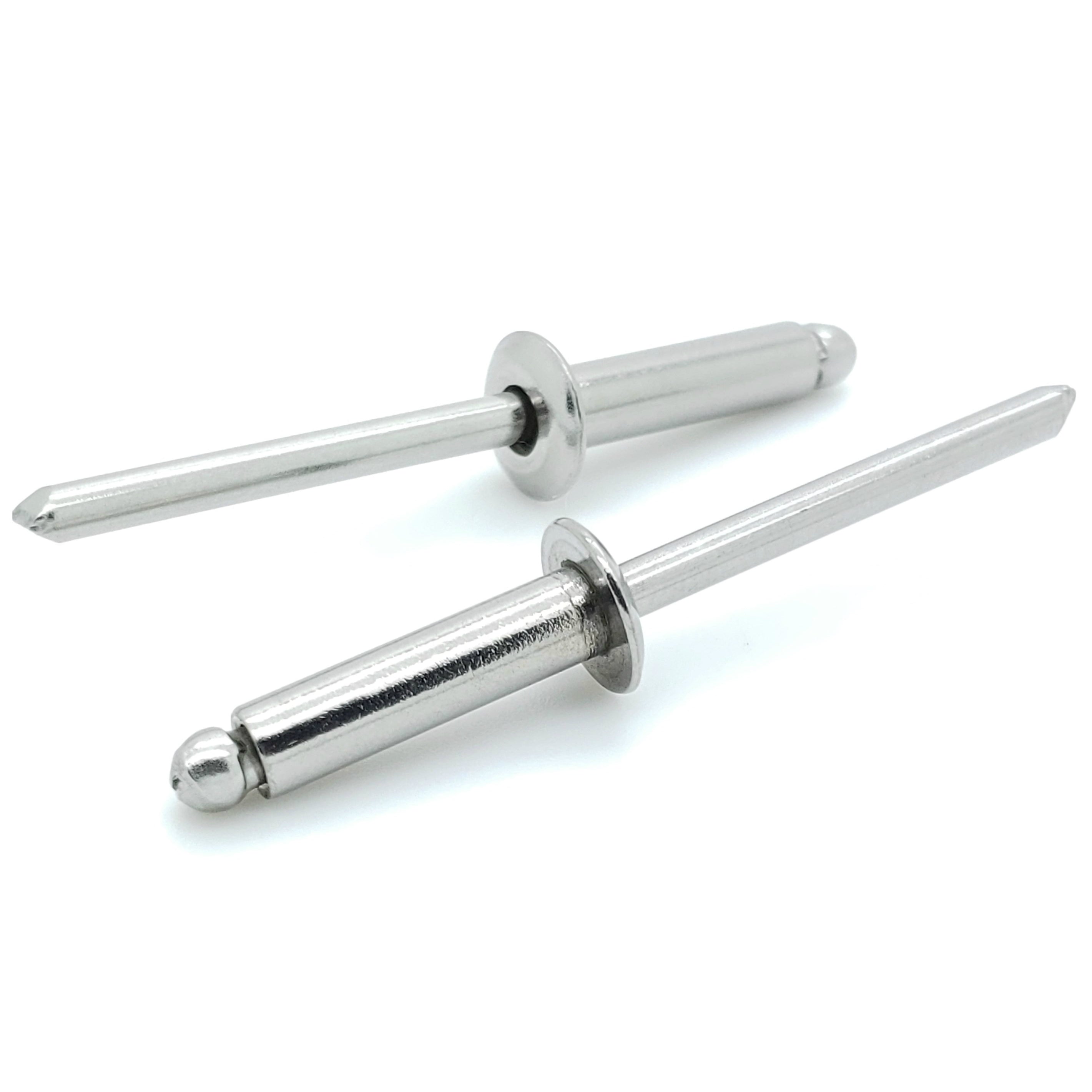 Aluminum Blind Rivets Bulk (#6-8) 3/16