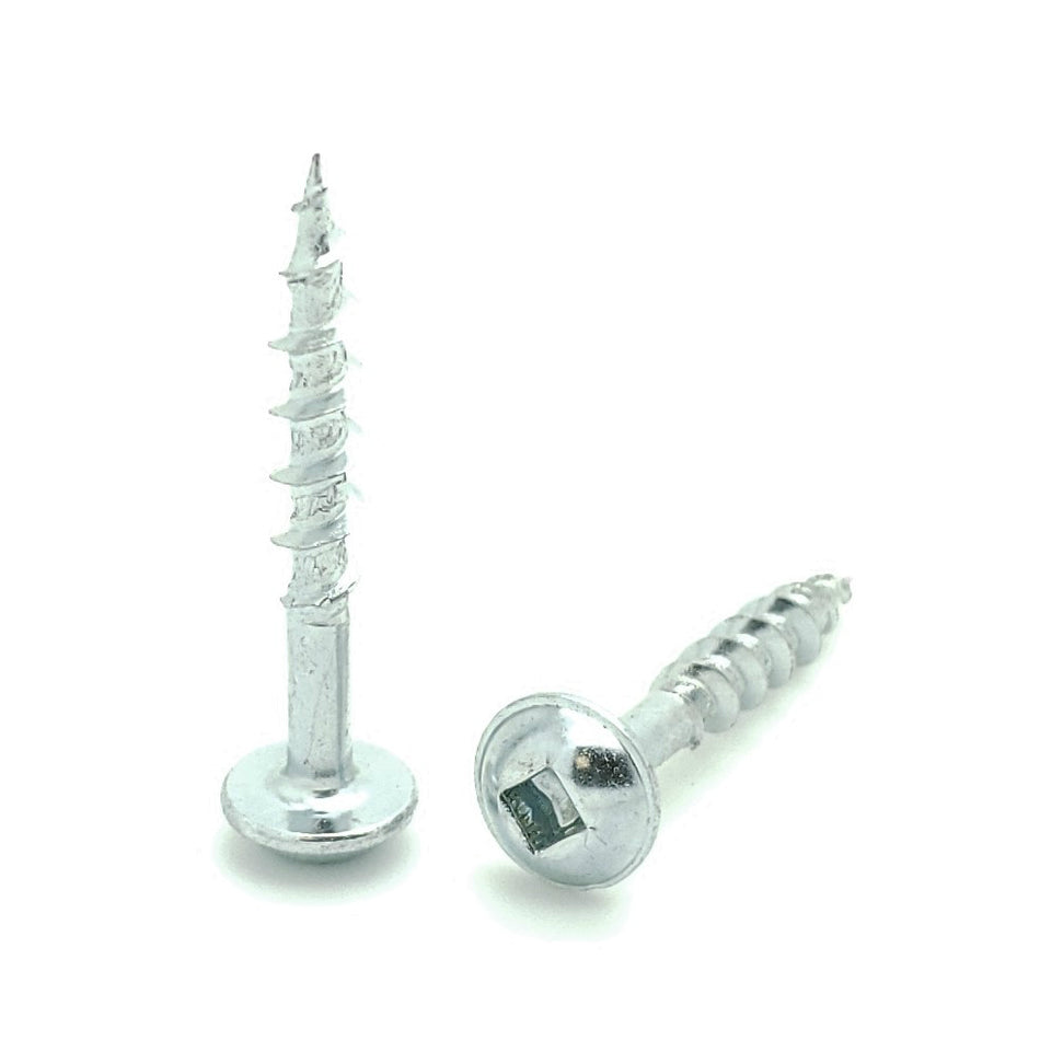 #8 x 1-1/4" Coarse Pocket Hole Screws w/ Washer Head, 100 Qty (BCP228)