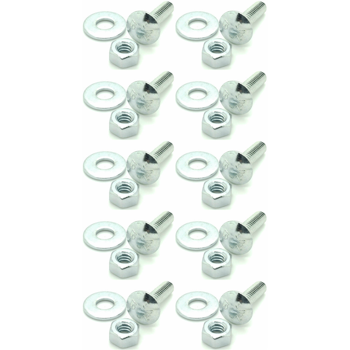 1/4-20 x 1" Carriage Bolts