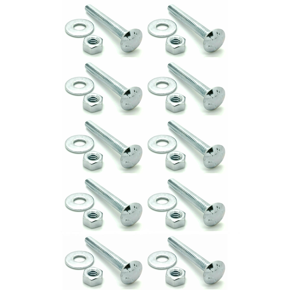 1/4-20 x 2" Carriage Bolts
