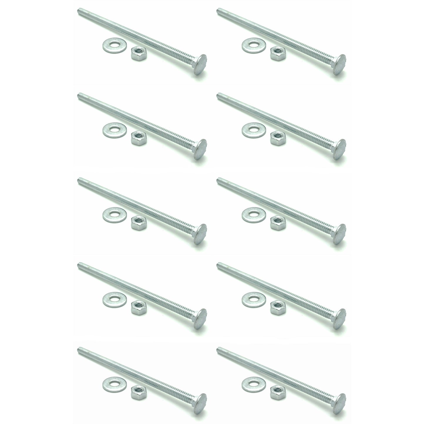 1/4-20 x 5" Carriage Bolts