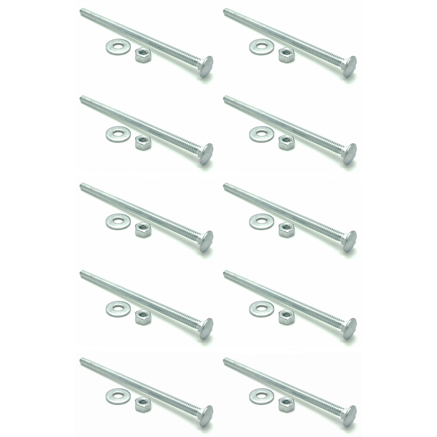 1/4-20 x 5" Carriage Bolts