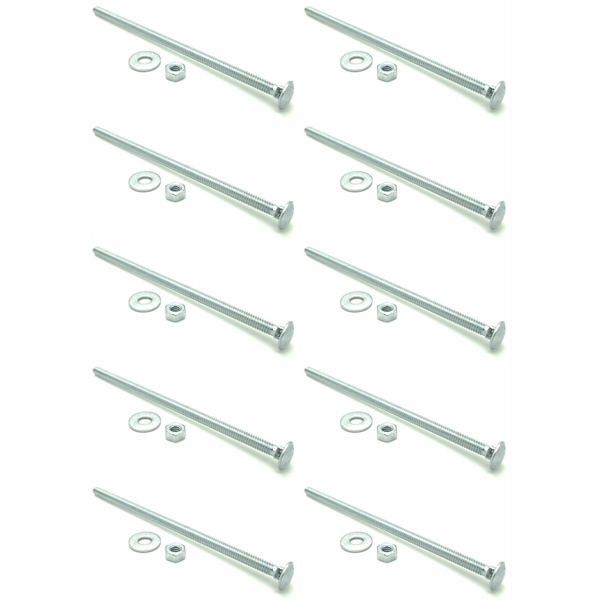 1/4-20 x 6" Carriage Bolts