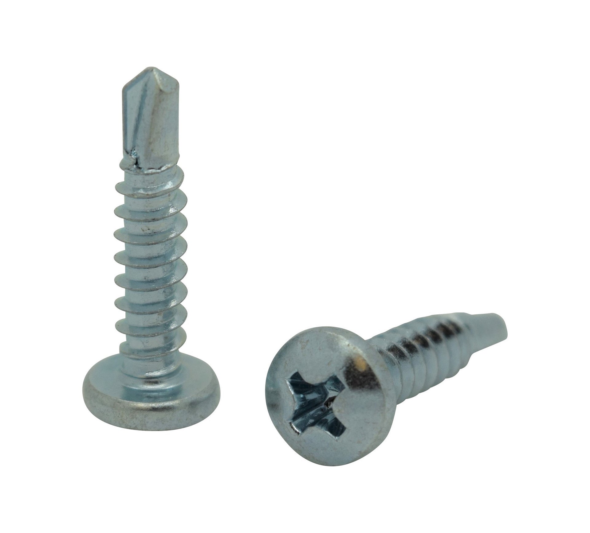 10 X 3/4-in Phillips, Pan Head, Fine Thread, Tek 3 Drill Point Clear Zinc Screws 1 Lb X10075p - Foto 7