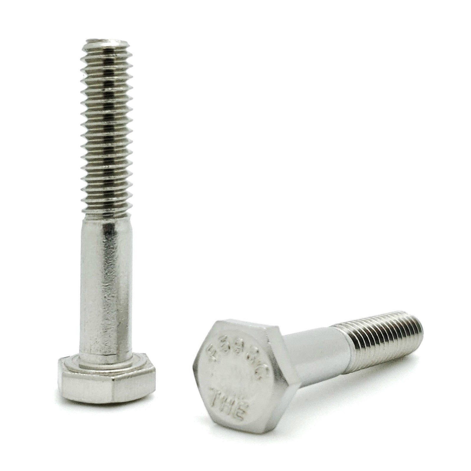 1/4-20 x 1-1/2" 304 Stainless Steel Hex Head Cap Screw Bolts