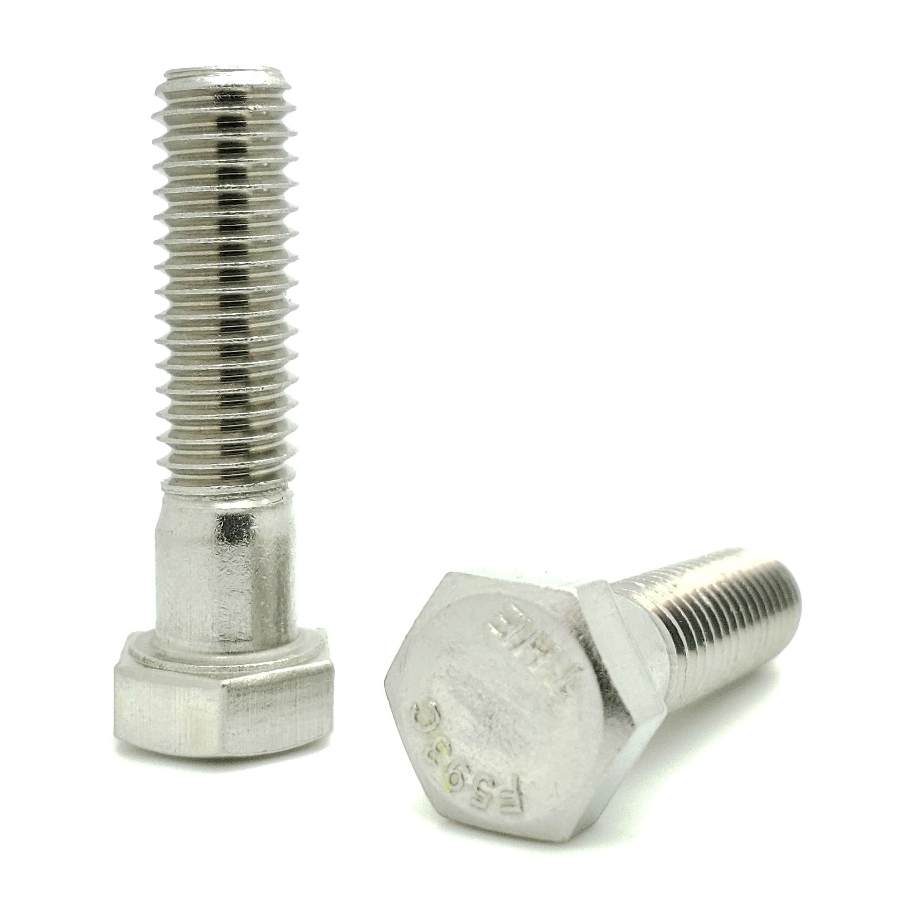 3/8-16 x 1-1/2" 304 Stainless Steel Hex Head Cap Screw Bolts