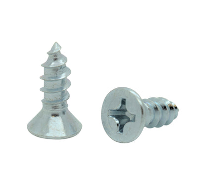 100 Qty #14 x 3/4" Flat Head Zinc Coated Phillips Head Wood Screws (BCP69)