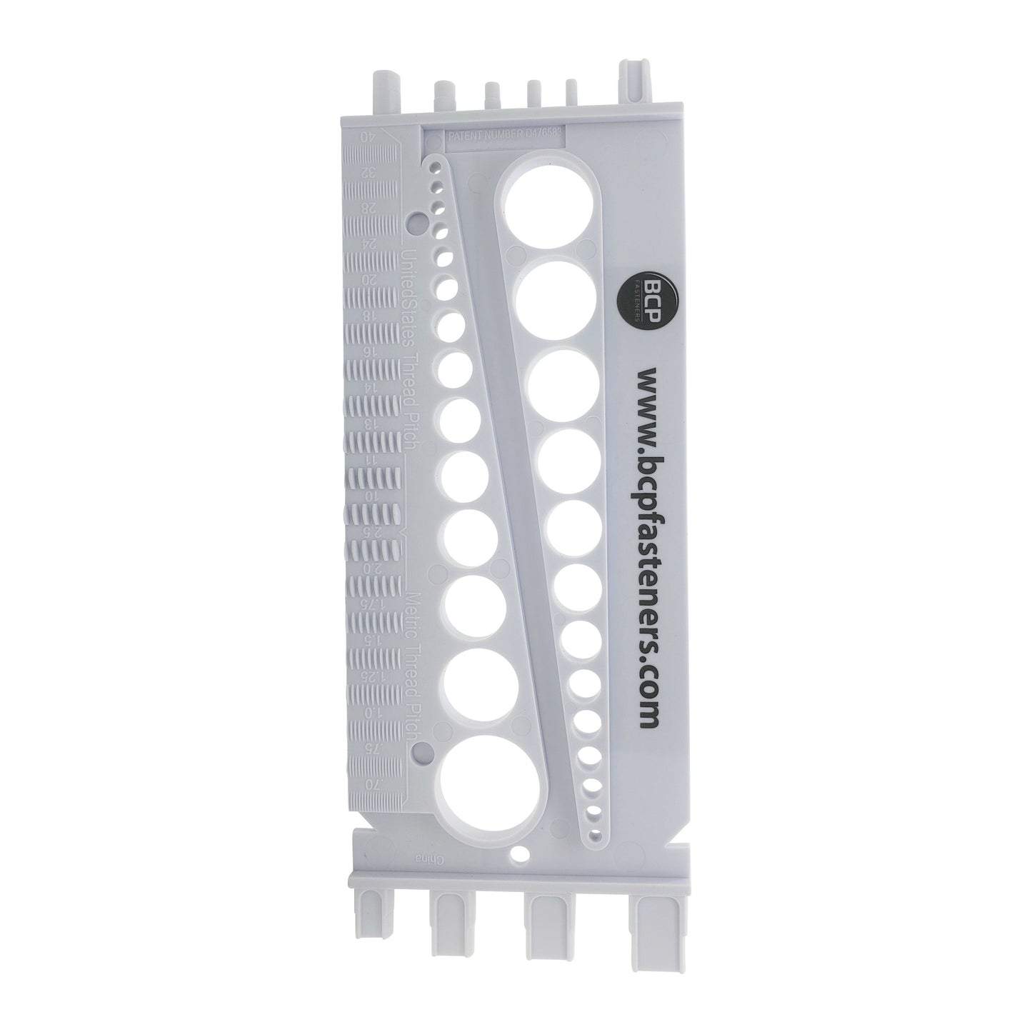 Nut And Bolt Gauge | Metric & Standard Sizer Tool (BCP673)