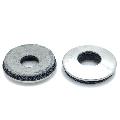 1000 Qty #6 Stainless Steel EPDM Bonded Sealing Neoprene Rubber Washers (BCP697)