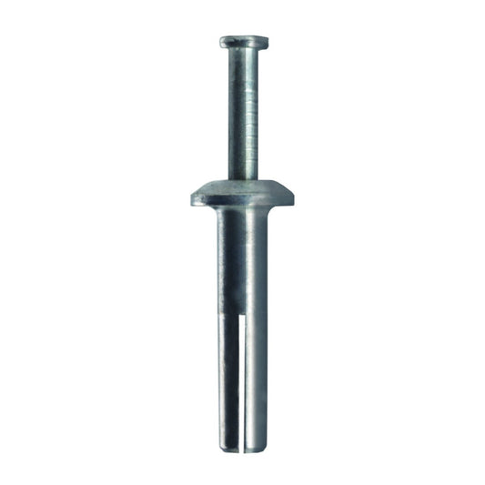 12 Qty 1/4" x 2-1/2" Zinc Plated Hammer Drive Nail In Anchors (BCP1011)