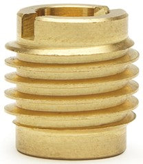 Ten (10) 5/16"-18 Brass Knife Threaded Inserts For Wood | .625" Length (BCP874)