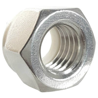 25 Qty 3/8-16 Stainless Steel Nylon Insert Hex Lock Nuts (BCP588)