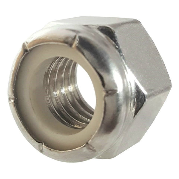 1/2 Stainless Nylon Insert Hex Nuts