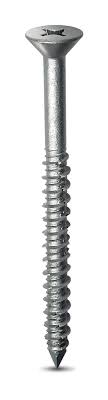 Tapcon 3/16" x 2-3/4" Stainless Steel Phillips Flat Head Concrete Anchor Screws 3420907 | 100 Pack | Drill Bit Included
